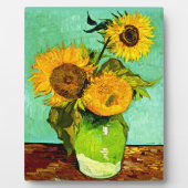 ファンゴッホ – ひまわり3 フォトプラーク (正面)