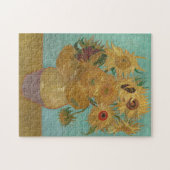 ファンゴッホ – ひまわり、第3版、繰り返し ジグソーパズル (横)