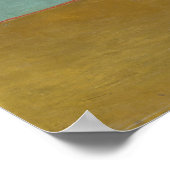 ファンゴッホ – ひまわり、第3版、繰り返し ポスター (角)