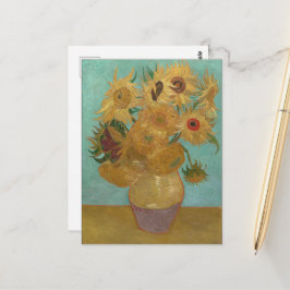 ファンゴッホ – ひまわり、第3版、繰り返し ポストカード