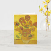ファンゴッホ – ひまわり(1888) カード (黄色い花)