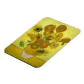 ファンゴッホ – ひまわり、4版、繰り返し マグネット (左側)