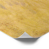 ファンゴッホ – わら帽子と自画像(1887) ポスター (角)