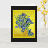 ファンゴッホ – アイリス枠 カード (黄色い花)