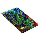 ファンゴッホ – アイリス、美しいインディゴブルー素晴らしアート マグネット (右側)