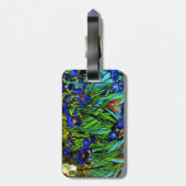 ファンゴッホ – アイリス, 1889 ラゲッジタグ (裏面縦)