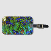 ファンゴッホ – アイリス， 1889 ラゲッジタグ (正面横)