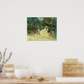 ファンゴッホ – アルルの公苑への入口 ポスター (キッチン)