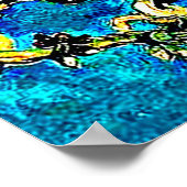 ファンゴッホ – アーモンドの花 ポスター (角)