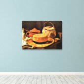 ファンゴッホ – イエローハットの静物詩 キャンバスプリント (インサイチュ (ウッドフロア))