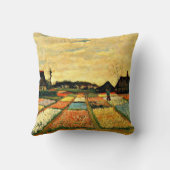 ファンゴッホ – オランダの花壇 クッション (裏面)
