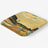 ファンゴッホ – オランダの花壇 ペーパープレート (傾斜あり)