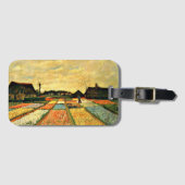 ファンゴッホ – オランダの花壇 ラゲッジタグ (正面横)