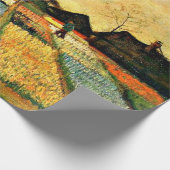 ファンゴッホ – オランダの花壇 ラッピングペーパー (角)