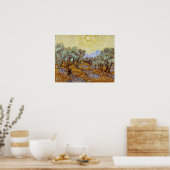 ファンゴッホ – オリーブの木 ポスター (キッチン)