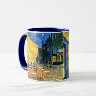 ファンゴッホ-カフェテラス、有名絵画な マグカップ