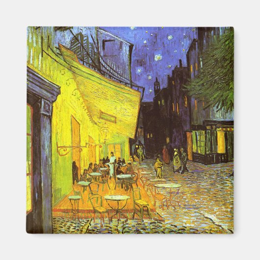 ファンゴッホ:カフェテラスat Night マグネット (正面)
