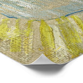 ファンゴッホ – ガラスのアーモンドの開花の小枝 ポスター (角)