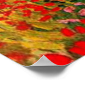 ファンゴッホ – ガーデンアットアルズ(別名フラワーガーデン) ポスター (角)