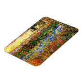 ファンゴッホ – ガーデンアットアルズ(別名フラワーガーデン) マグネット (左側)