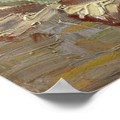 ファンゴッホ – グラジオリと中国のアスターと花瓶 ポスター (角)