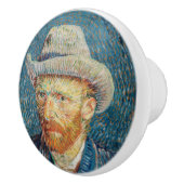 ファンゴッホ – グレーハットを使用した自己感じ画像 セラミックノブ (右)