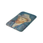 ファンゴッホ – グレーハットを使用した自己感じ画像 バスマット (アングル)