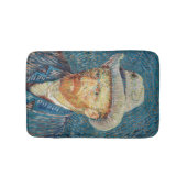 ファンゴッホ – グレーハットを使用した自己感じ画像 バスマット (正面)