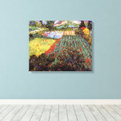 ファンゴッホ – ケシ畑 キャンバスプリント (インサイチュ (ウッドフロア))