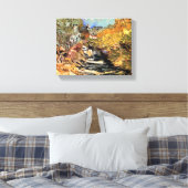 ファンゴッホ – サンレミーの道と女性姿 キャンバスプリント (インサイチュ (寝室))