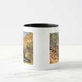 ファンゴッホ – サンレミーの道と女性姿 マグカップ (中央)