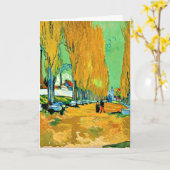 ファンゴッホ – ザアリスカンツ カード (黄色い花)