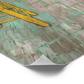 ファンゴッホ – ザ・ベッドルーム ポスター (角)