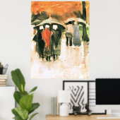 ファンゴッホ – シェベニンゲン女性 ポスター (ホームオフィス)