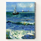 ファンゴッホ – シースケープ ノートブック (裏面)