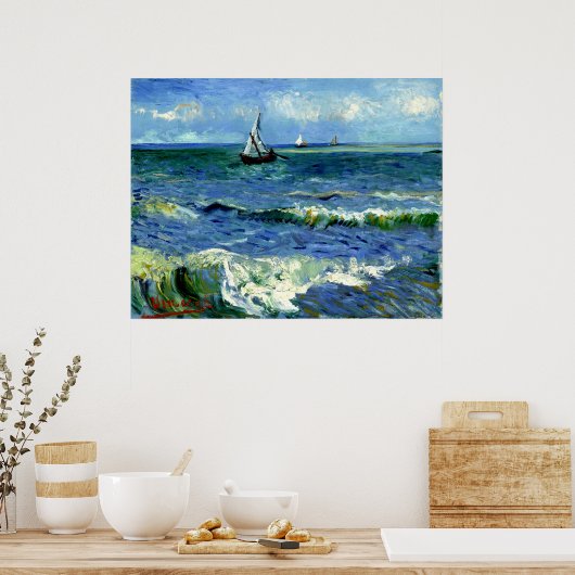ファンゴッホ – シースケープ ポスター (キッチン)