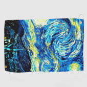 ファンゴッホ – スターリーナイト ゴルフタオル (横)