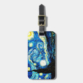 ファンゴッホ – スターリーナイト ラゲッジタグ (正面縦)
