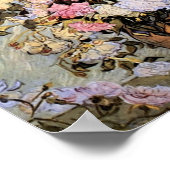 ファンゴッホ – スチルライフバラ付き花瓶 ポスター (角)