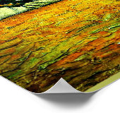 ファンゴッホ – スティルライフ花瓶14ひまわりポスト ポスター (角)