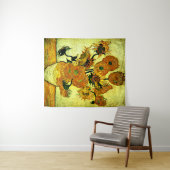 ファンゴッホ – スティルライフ14ひまわり花器 タペストリー (インサイチュ(横))