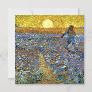 ファンゴッホ – ソワー、有名絵画なカード
