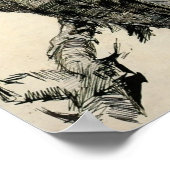 ファンゴッホ – バーンドウルを側面から見た ポスター (角)