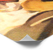 ファンゴッホ – パイプと麦わら帽子を持つ静物詩 ポスター (角)