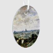 ファンゴッホ – パリの屋根 オーナメント (正面)