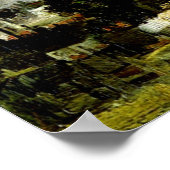 ファンゴッホ – パリの屋根 ポスター (角)