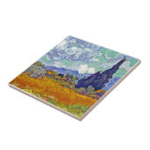 ファンゴッホ – ヒノキ付きホイートフィールド タイル (側面)
