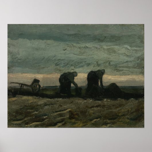 ファンゴッホ – ヒースの2人の女性 ポスター (正面)