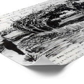 ファンゴッホ-ビーチへの道 ポスター (角)