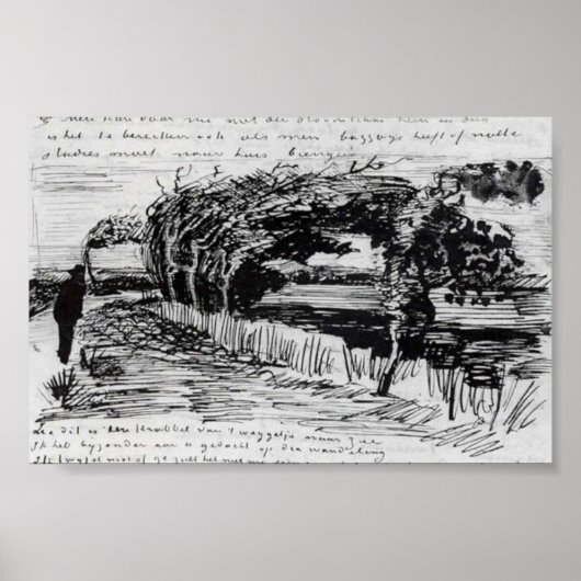 ファンゴッホ-ビーチへの道 ポスター (正面)